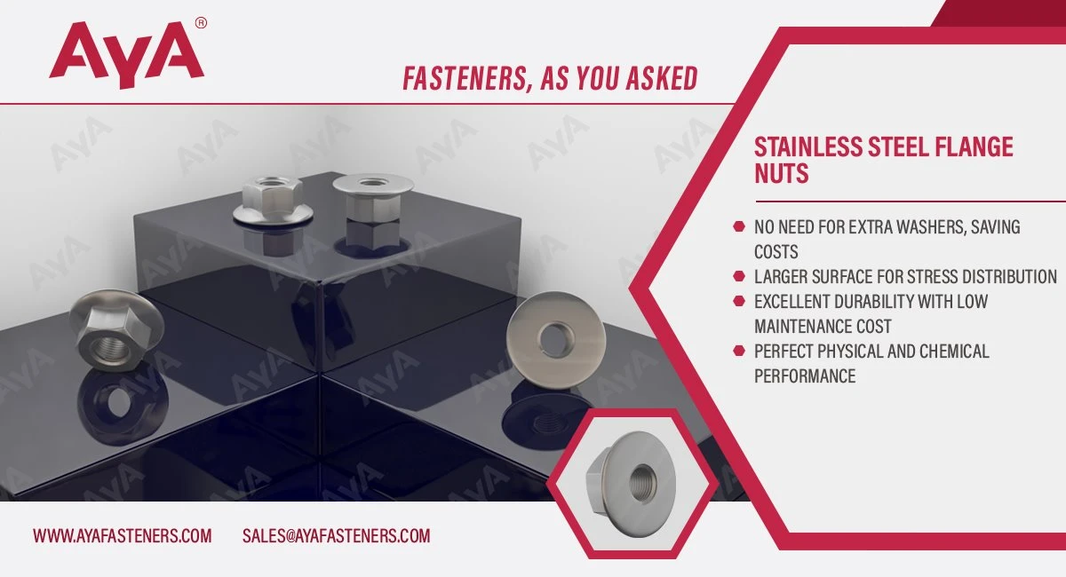 Stainless Steel Flange Nuts-ISO 4161-advanatage